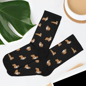Novelty Shetland Sheepdog Socks