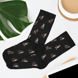 Novelty Bernese Mountain Dog Socks