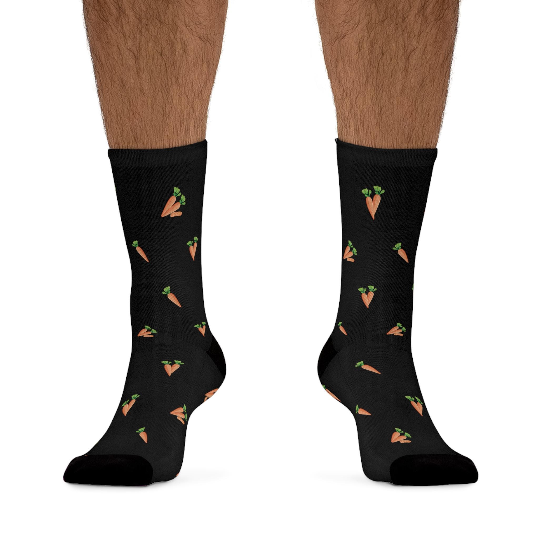 Novelty Carrot Socks - Etsy