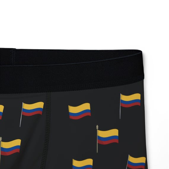 Flag Of Colombia Boxe Shots Fo Man 3D Pint Male Undewea
