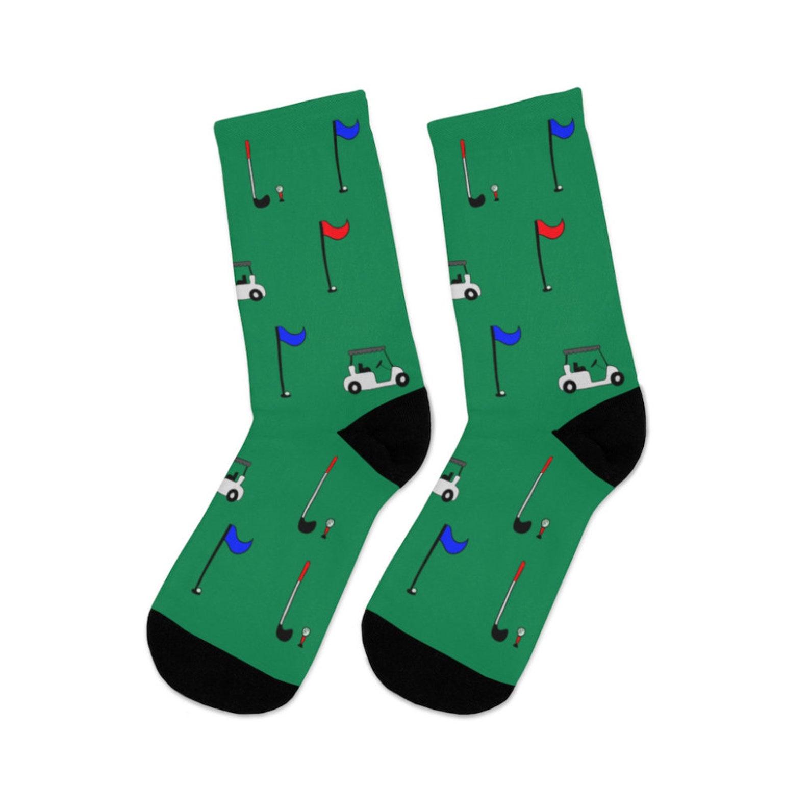 Novelty Golf Socks For Men Etsy