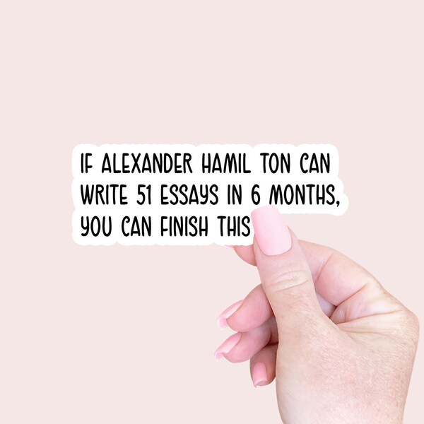 Hamilton Water Bottle Etsy