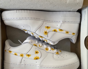 custom air force 1 yellow