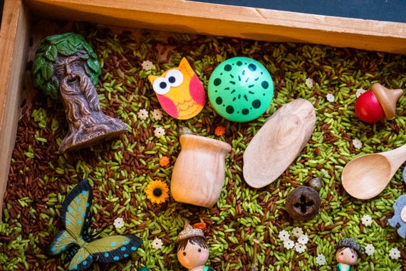 Woodland Sensory Bin – Open Ended Toys