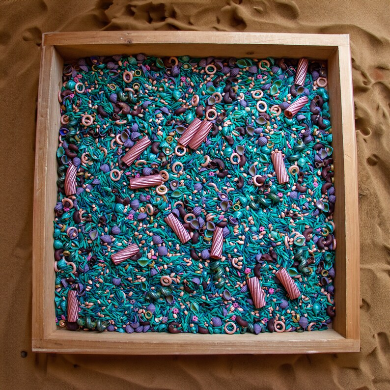 Wooden Raindrop Sensory Pieces - 25-Pack Grapat-Style Mandala Toys For Open-Ended Play