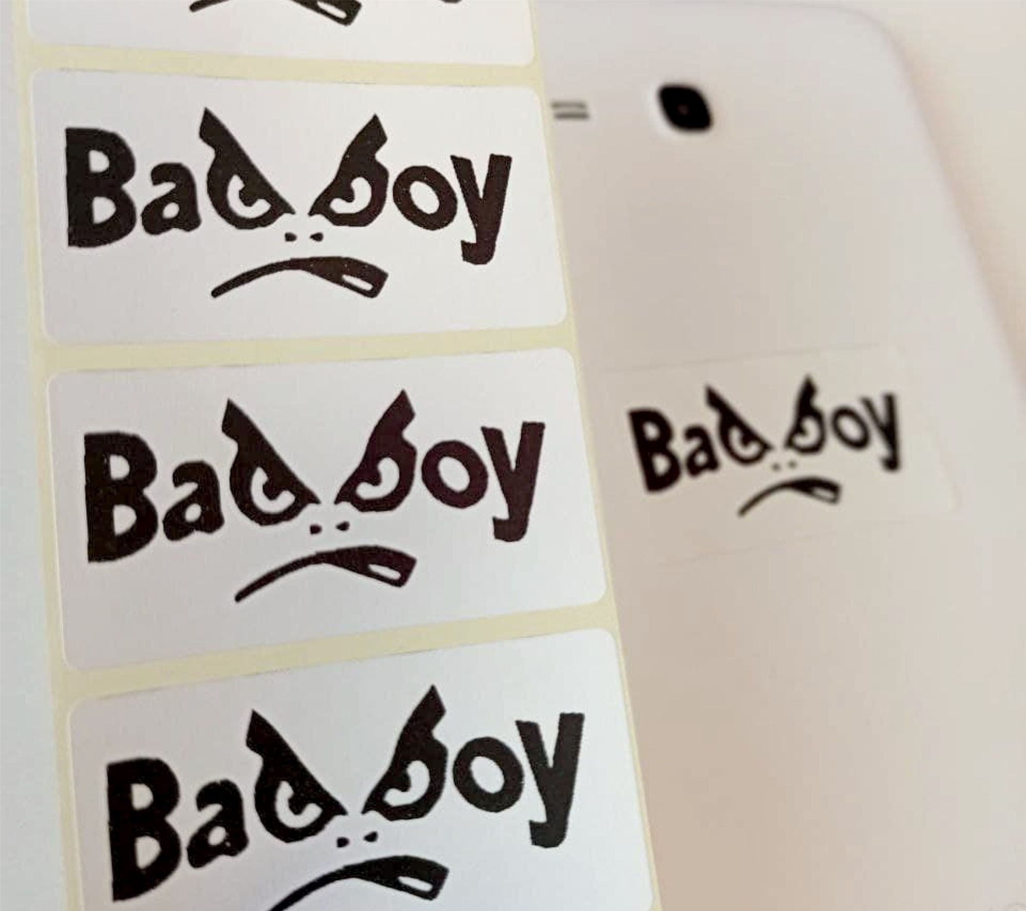Bad Boy Stickers 10250 Pack Joke Decal Bachelorette Party Funny Decals Bad Boy Sticker Black
