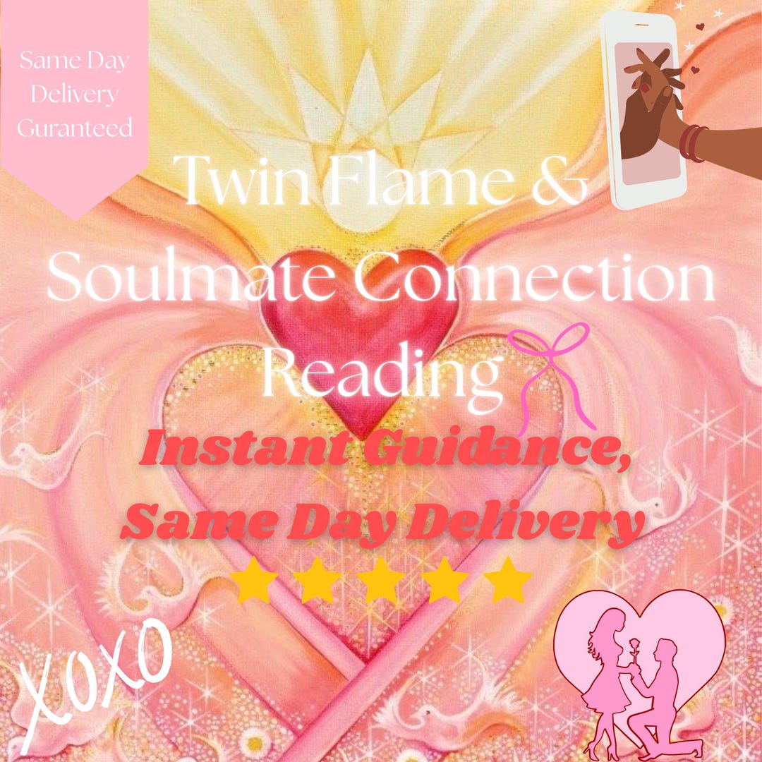 Twin Flame & Soulmate Tarot Reading – Same Day, Same Hour Love Guidance ...
