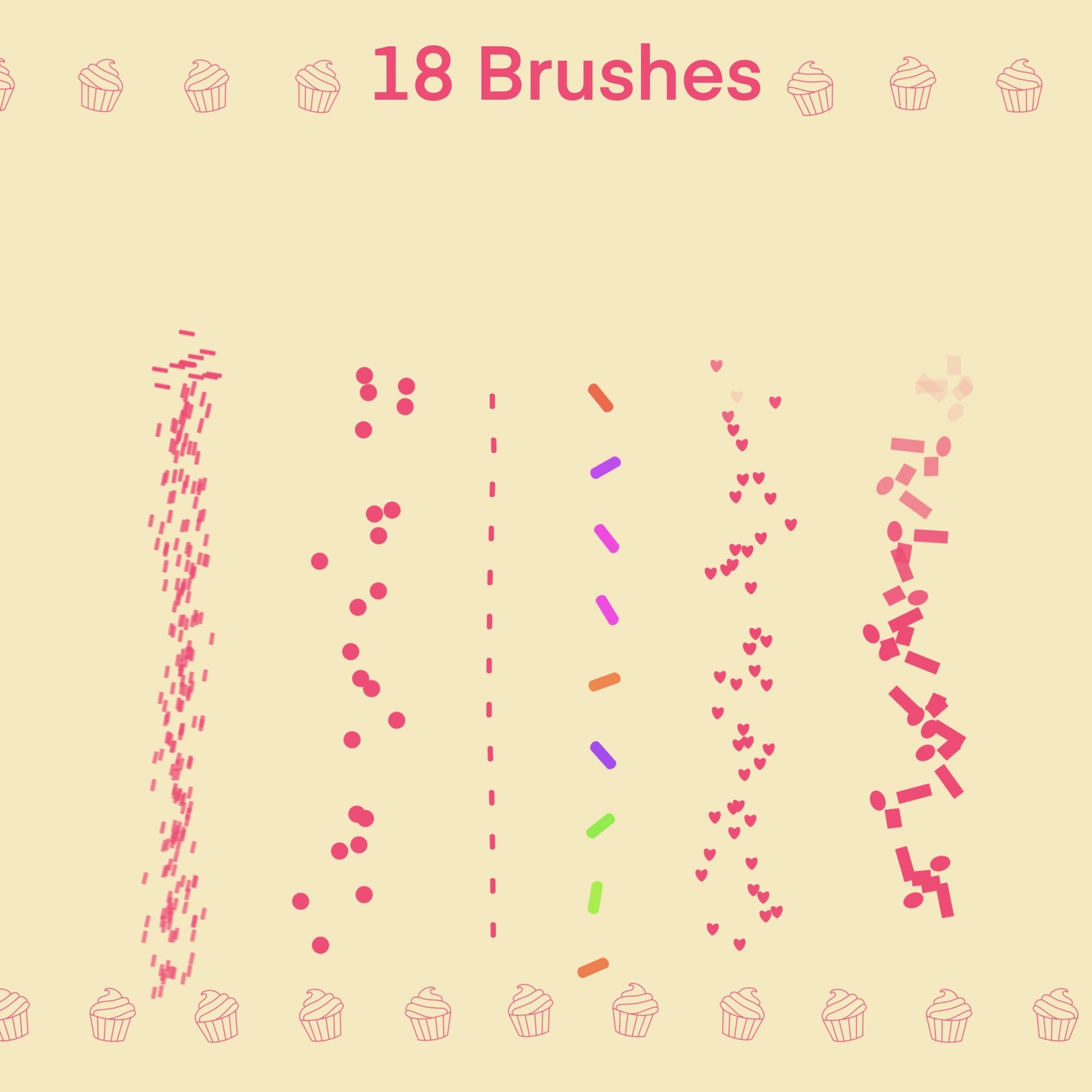 sprinkles procreate brush free