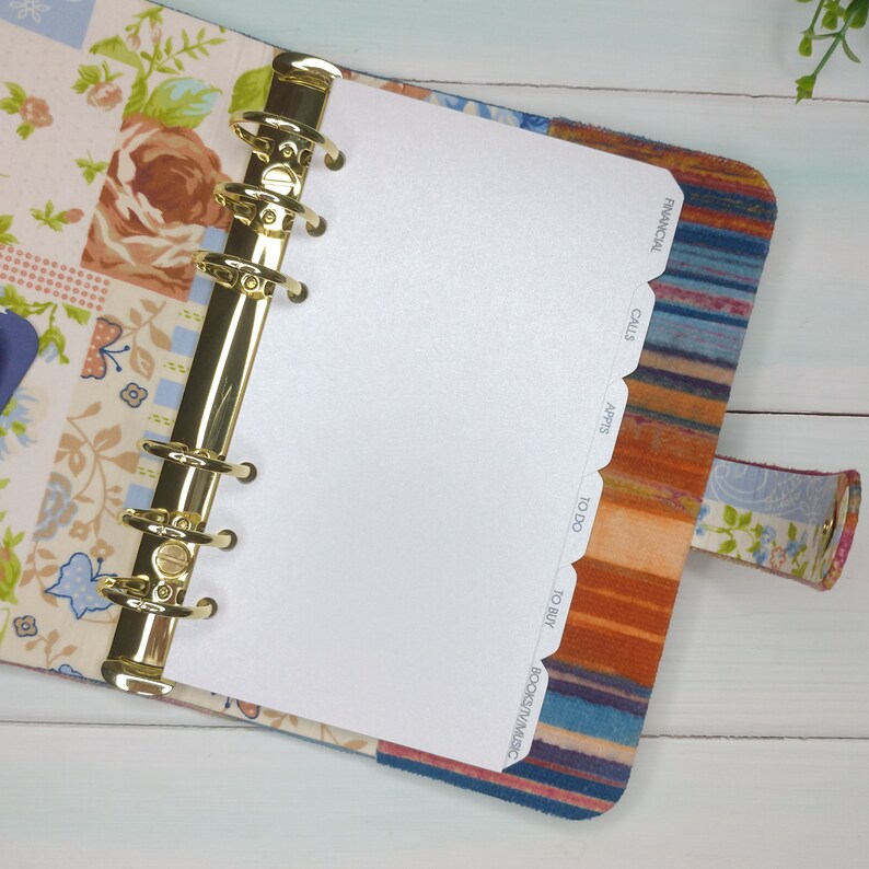 Personalized Planner Dividers Planner Dashboard Top Tab Etsy