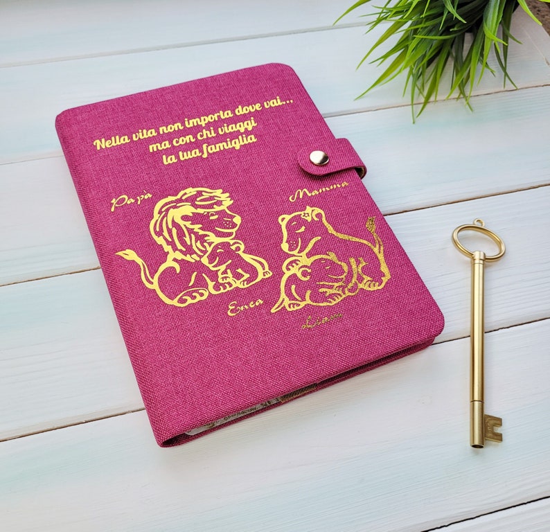 Personalized Family Passport Holder for 4 5 Passports Etsy