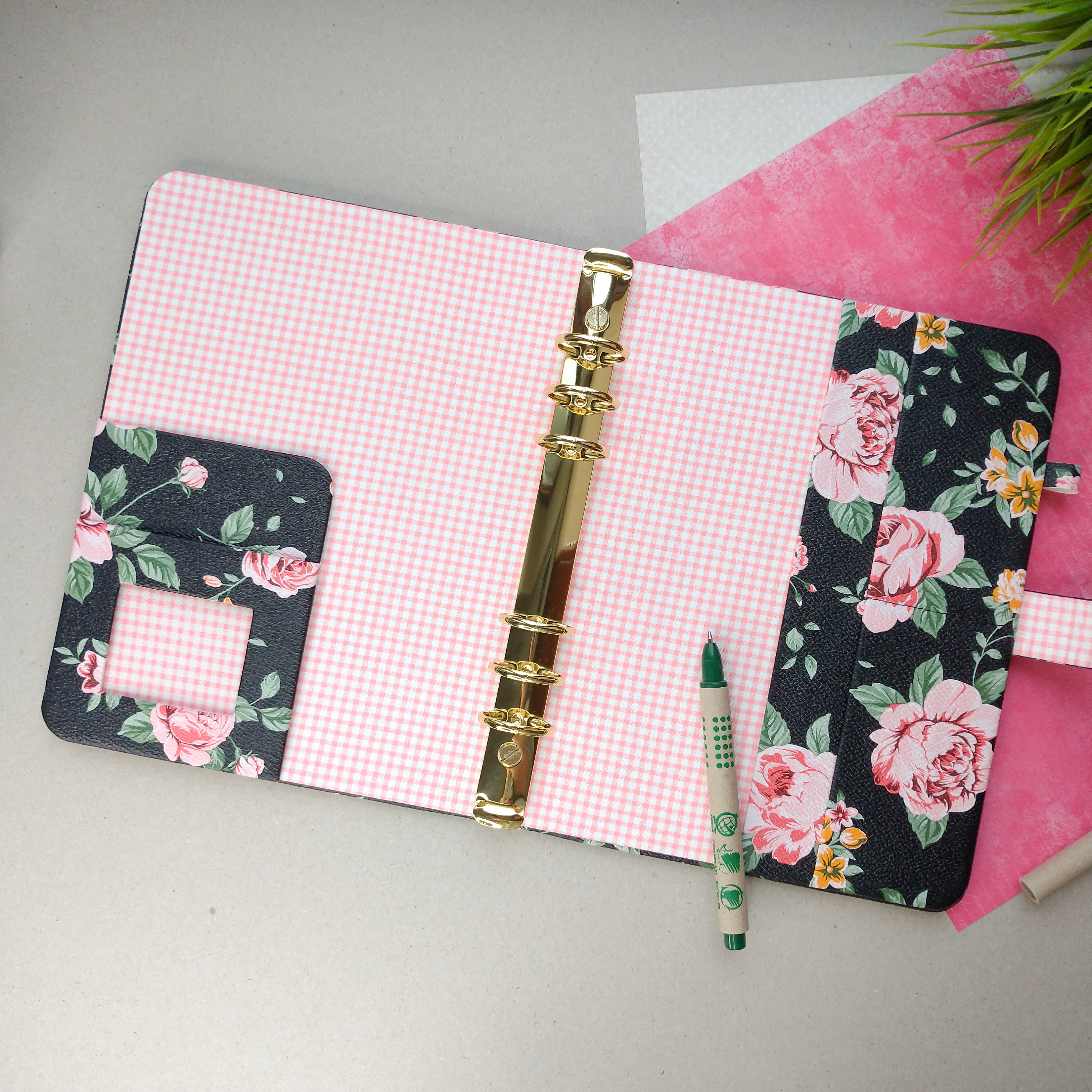 Personalized A5 6 ring binder with Planner dividers A5 Binder Etsy