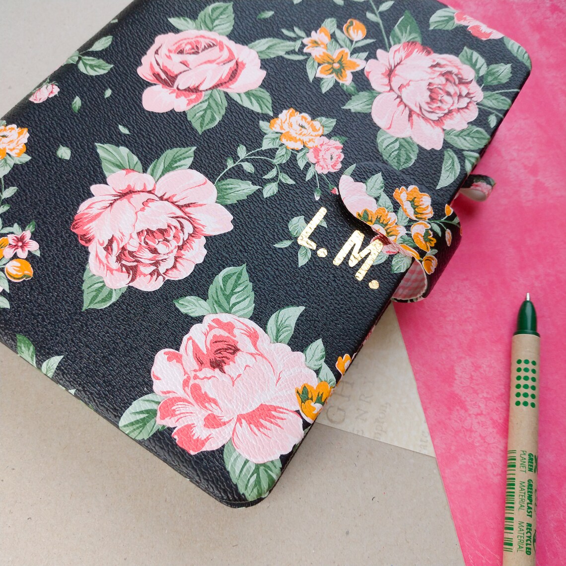 Personalized A5 6 ring binder with Planner dividers A5 Binder Etsy