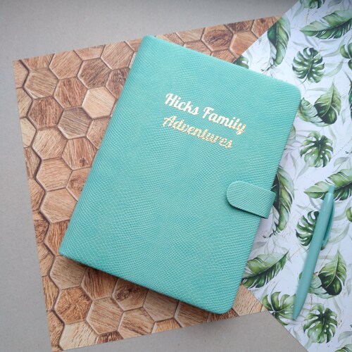 Personalized Leather Family 4 Passport Holder / Family Etsy