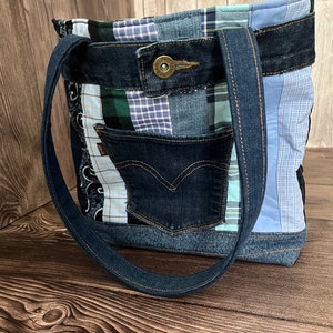 Memory Tote Bag, Keepsake Bag, Tote Made From Your Clothes