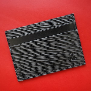 Slender Wallet Epi Leather - Men - Personalization