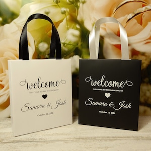 20 Wedding Welcome Bags Wedding Thank You Bags Welcome Gift Bags For Wedding Custom Welcome Bags Welcome Bags For Hotel Guests Wedding Bags
