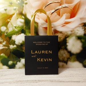 25 Wedding Welcome Bags Wedding Thank You Bags Welcome Gift Bags Custom Welcome Bags Welcome Bags For Hotel Guests Wedding Bags Favors