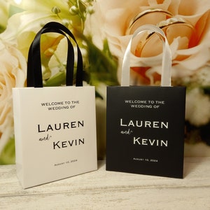 20 Welcome Bags for Guests, Welcome Wedding Bags, Personalized Wedding Bags, Custom Welcome Bags, Wedding Party Bags, Wedding Favor Bags