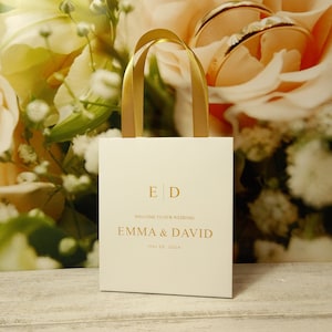 25 Wedding Welcome Bags Wedding Thank You Bags Welcome Gift Bags Custom Welcome Bags Welcome Bags For Hotel Guests Wedding Bags Favors
