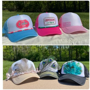 Customizable Hats: Add Patches, Feathers, Beads & More | Unique Personalized Caps