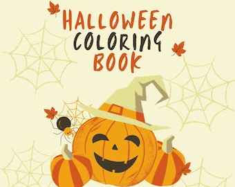 Halloween Coloring Book Printable PDF