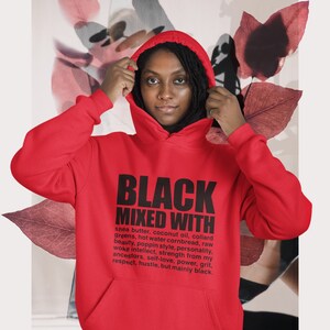 Black wall street hoodie hot sale