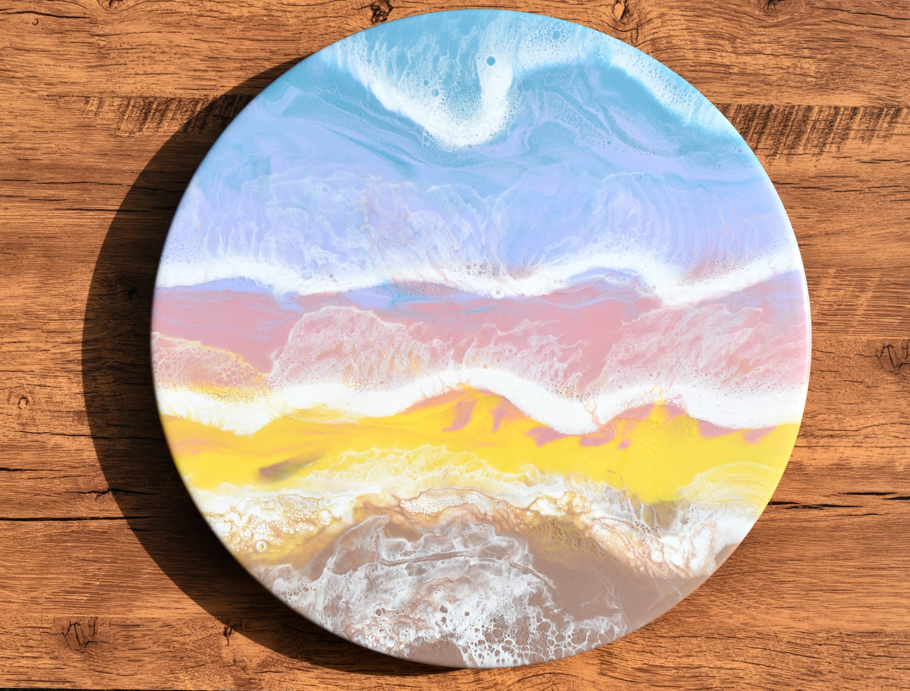 Faule Susan Pastell Sonnenuntergang Lila Blau Rosa | Etsy