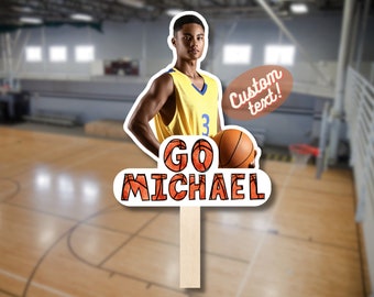 Recorte fotográfico personalizado de baloncesto: regalo para los aficionados al deporte