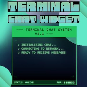 Terminal Twitch Chat Widget: Retro Stream Overlay for StreamElements