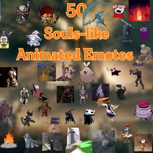 50 émoticônes animées Dark Souls pour Twitch, YouTube et Discord