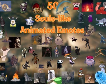 50 animierte Dark Souls Emotes für Twitch, YouTube, Discord