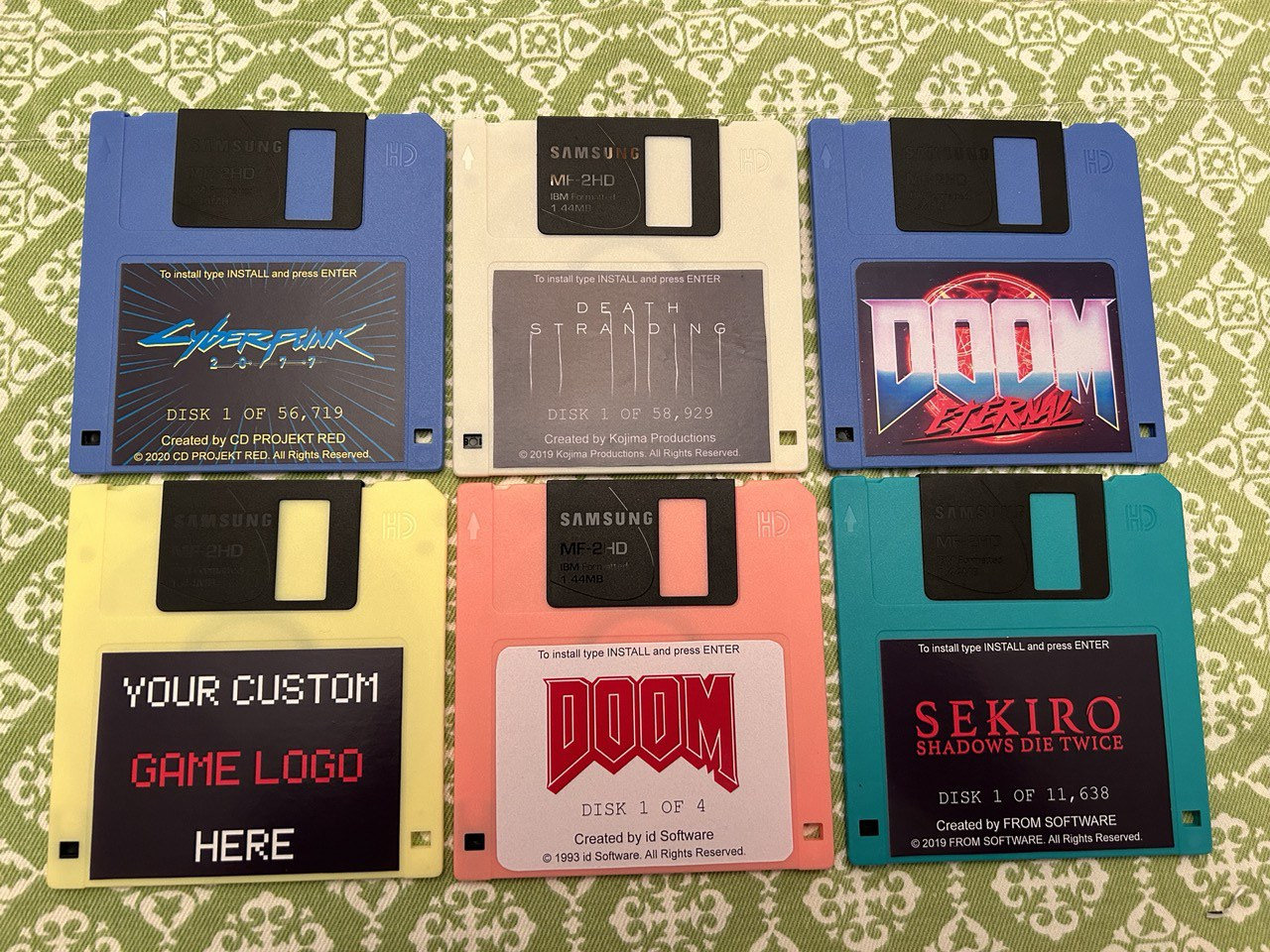 DATA WEST イミテーションシティ、THE 4TH U NIT フロッピー Video Game Floppy Disk, Custom Floppy Disk - Etsy