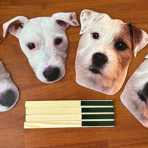 Custom Face Mask on a Stick, Birthday Party Prop image 10