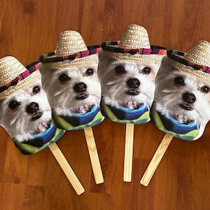 Face on a stick, Cat Wedding, Wedding favors, Wedding Photo Booth Props, Face on a stick, Custom Head Photobooth prop, pet head cutout image 6
