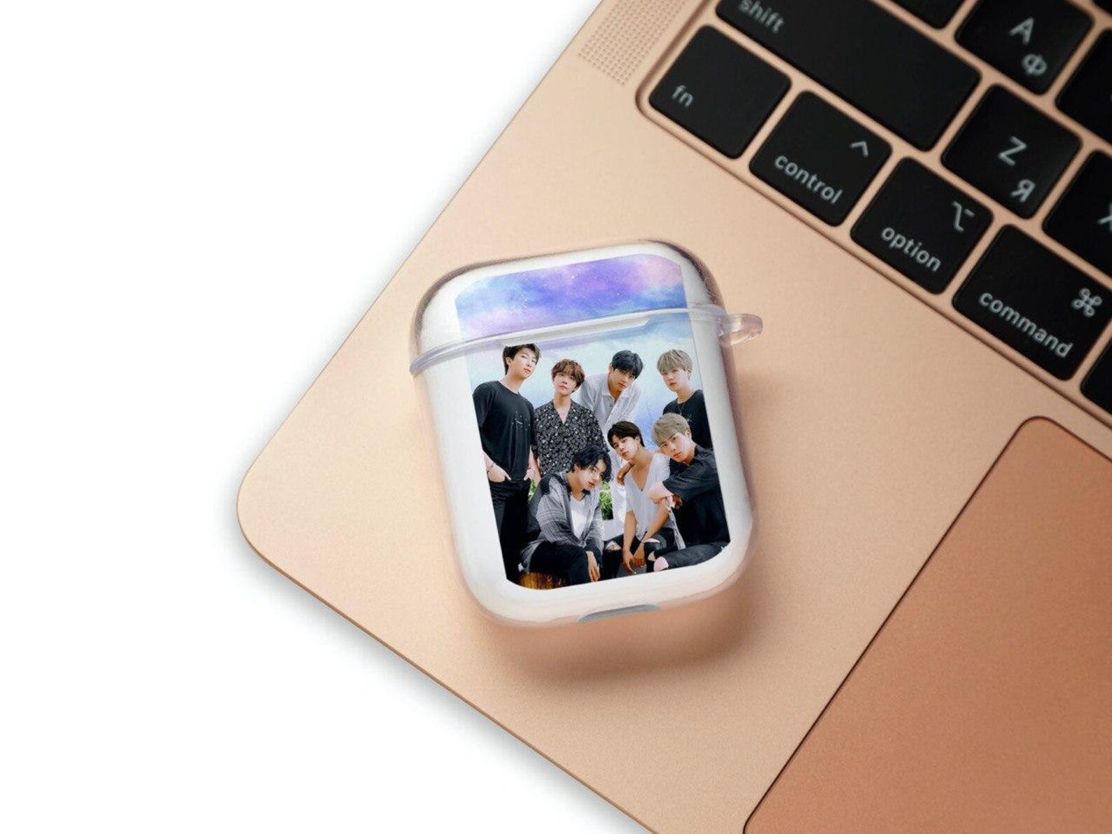 Bts airpods case Custom photo airpod case airpods case anime Etsy