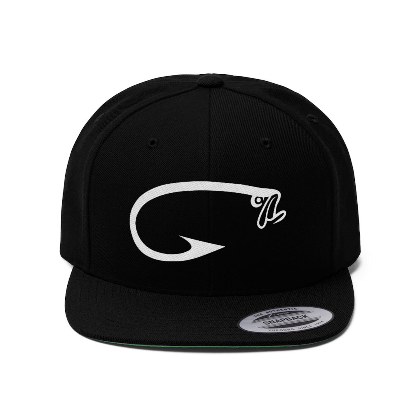 Bobber Fishing Hat Flat Bill Style Etsy