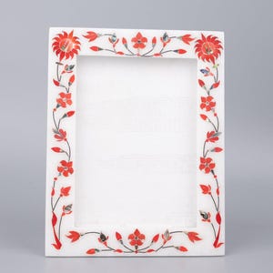 Handmade Inlay Photo Frame – Elegant Decorative Frame for Home & Office – Unique Gift Idea
