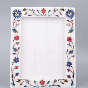 Handmade Inlay Photo Frame – Elegant Decorative Frame for Home & Office – Unique Gift Idea