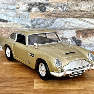Aston Martin DB5 | Vintage modelauto | Miniatuurauto | Modelauto op schaal 1/24 | automodel | Miniaturen van auto | Verzamelitem | Gegoten model