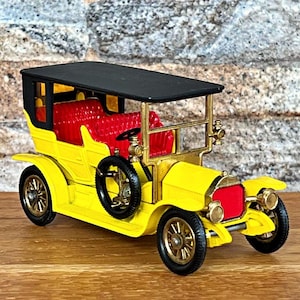 Peugeot 1907, Coche antiguo en miniatura, Coche modelo antiguo, Coche modelo a escala 1:43, Coche clásico antiguo, Modelo en miniatura, Objeto de colección, Modelo de coche