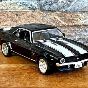Chevrolet Camaro SS 1969, Vintage model car, 1/34 diecast car, Collection item, 1/34 scale model car, Chevrolet Camaro SS, 1960s, Camaro SS