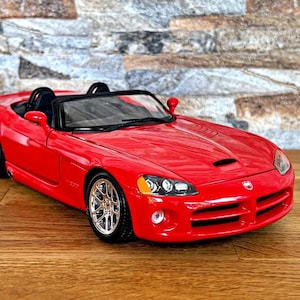 Dodge Viper SRT/10 / Modello auto d&#39;epoca / Auto pressofusa / Modello auto in scala 1/18 / Modello auto / Articolo da collezione / DODGE Viper / Diamond Collection