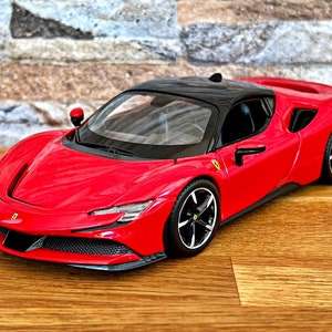 Ferrari SF90 Stradale | Model car | Diecast car | 1/24 scale model car | Car model | 1/24 Die cast car | Collectible item | Ferrari