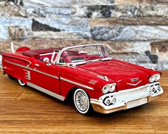 ミニチュアレプリカダイキャスト1958年式シボレーインパラ