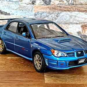 Subaru Impreza WRX STI | Model Car | 1/24 Diecast car | 1/24 scale model car| Die cast car | Diecast collection item | Subaru WRX Sti