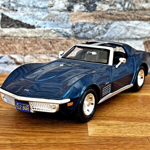Corvette 1970 | Vintage Model car | 1/24 Diecast car | Car Model | Classic model car | 1/24 scale model car | collectible item | Corvette