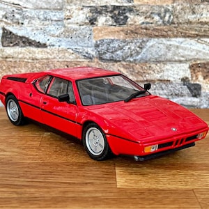 BMW M1 | Vintage model car | 1:24 diecast car | 1/24 scale model car | Car model | Die cast model | collectible item | BMW Sport car