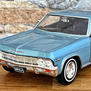 1965 Chevrolet Impala SS 396, Modellauto, Diecast Car 1/24, Modellauto 1/24, Vintage Modellauto 1/24, Automodell Metall, Impala, 1960er Jahre