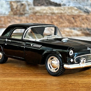 Ford Thunderbird 1955 | 1/36 diecast car | 1/36 scale model car | vintage car | Metal car model | Diecast collection car | 1950&#39;s | Ford