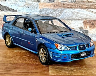 Ebbro 1:43 Subaru WRX STI A-Line 4 Porte – Colore Grigio Metallizzato